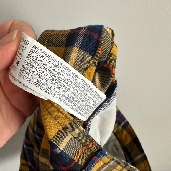 Forever 21 Plaid Mini Skirt Size M - Picture 7 of 7